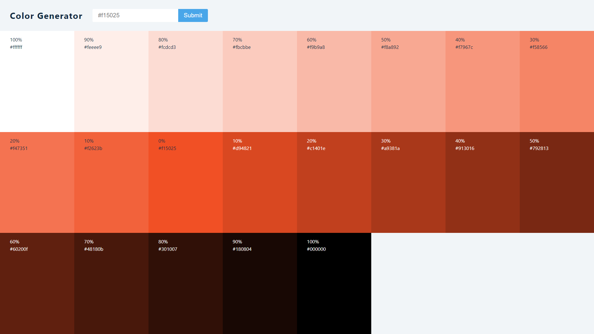 Color Generator